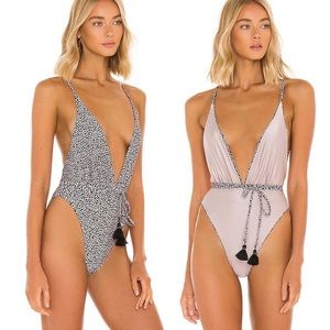 Maaji Plunge Reversible Swimsuit